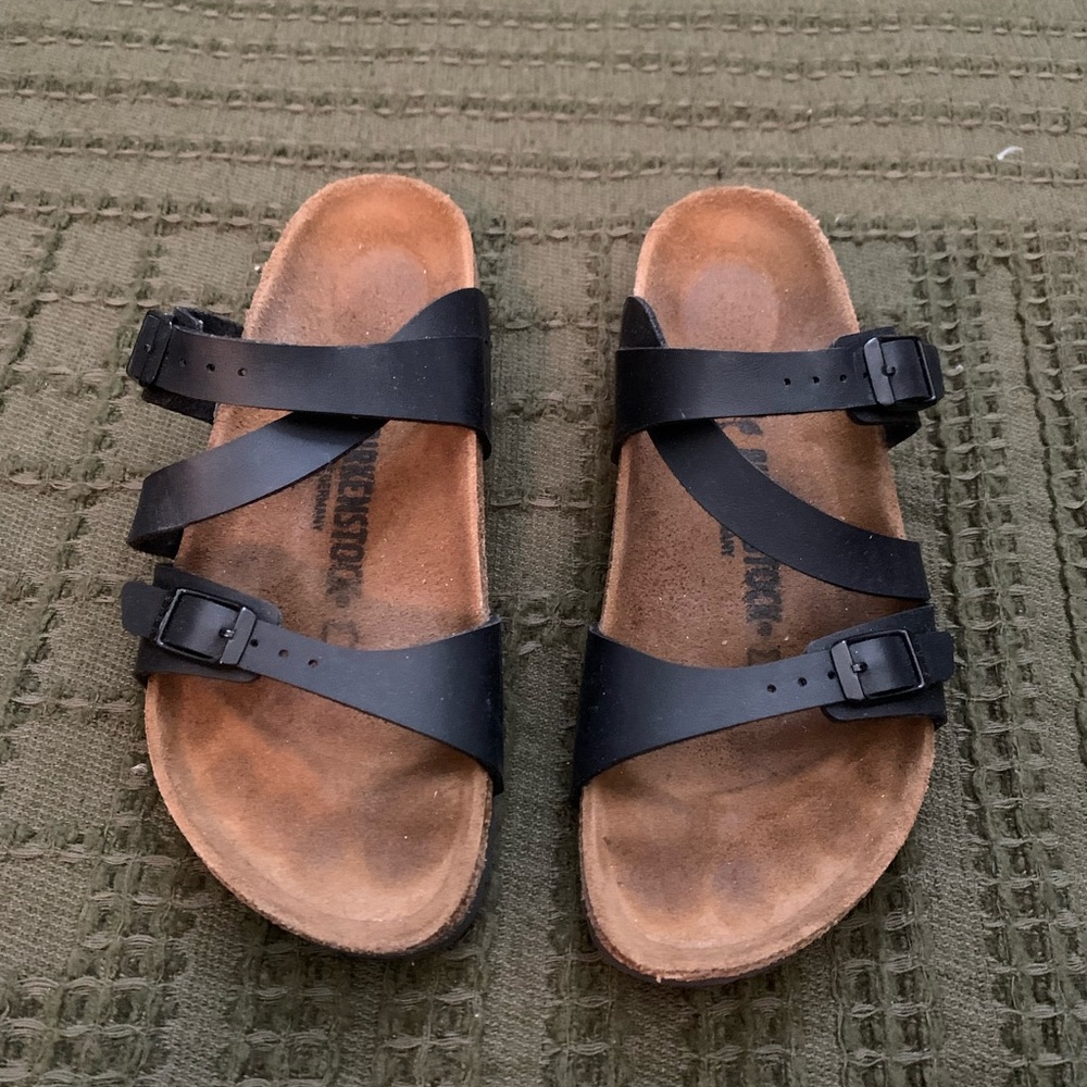 Birkenstock Mayari Size 38 - Black